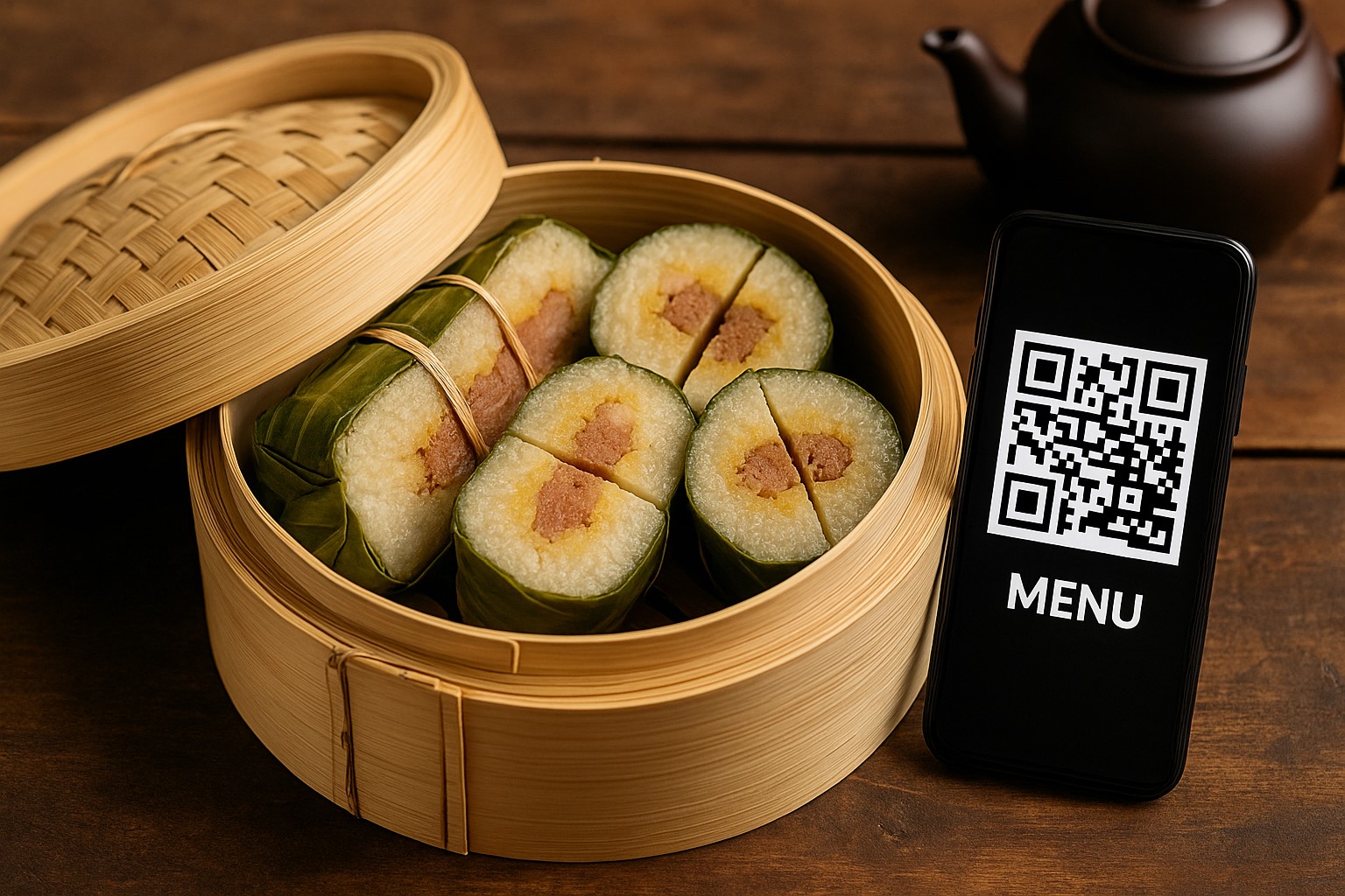 用现代科技讲述传统故事：二维码与一道古老菜肴的旅程